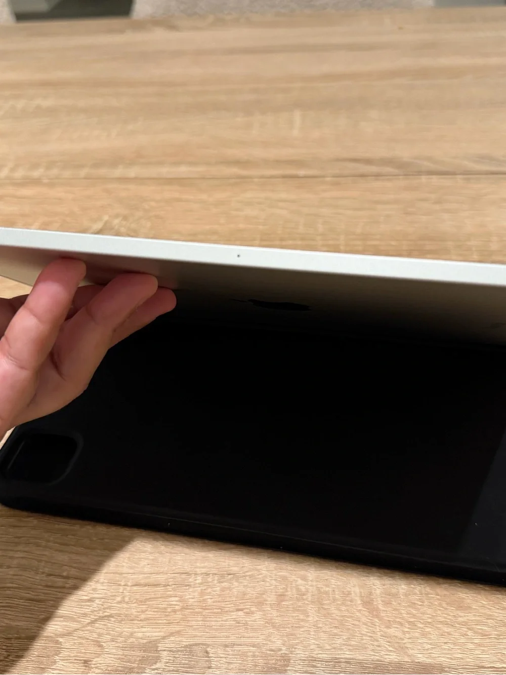 Apple iPad with Black Backlit Keyboard Case